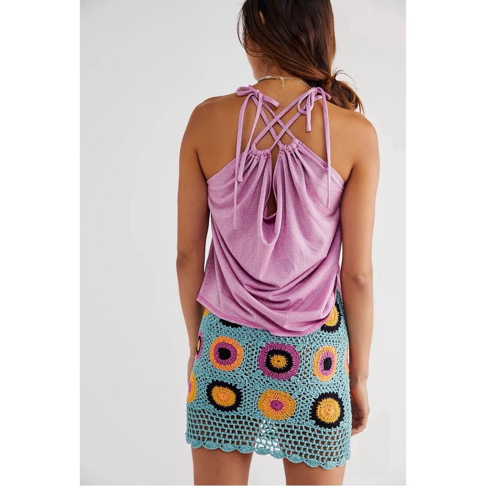 Free People Wanna Dance Convertible Top / Color Jellybean NWT XL - Picture 3 of 10